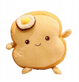 Maskotka Kawaii Kromka Chleba z Jajkiem 20 cm