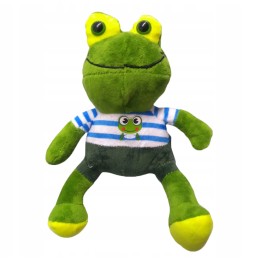 Green Plush Frog Toy 28 cm