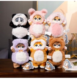 Maskotka 2w1 kotek panda 30 cm