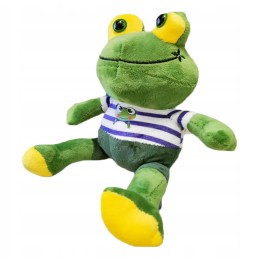 Green Plush Frog Toy 28 cm