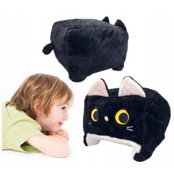 Plush Square Cat Toy for Kids