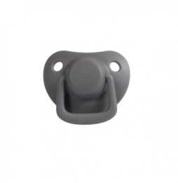 Filibabba silicone pacifiers 2 pcs. 0m+ dark grey