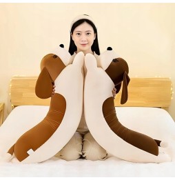 Pluszowa maskotka piesek 85 cm jasny brąz