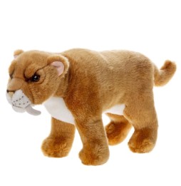 Sabertooth Tiger Plush 33 cm