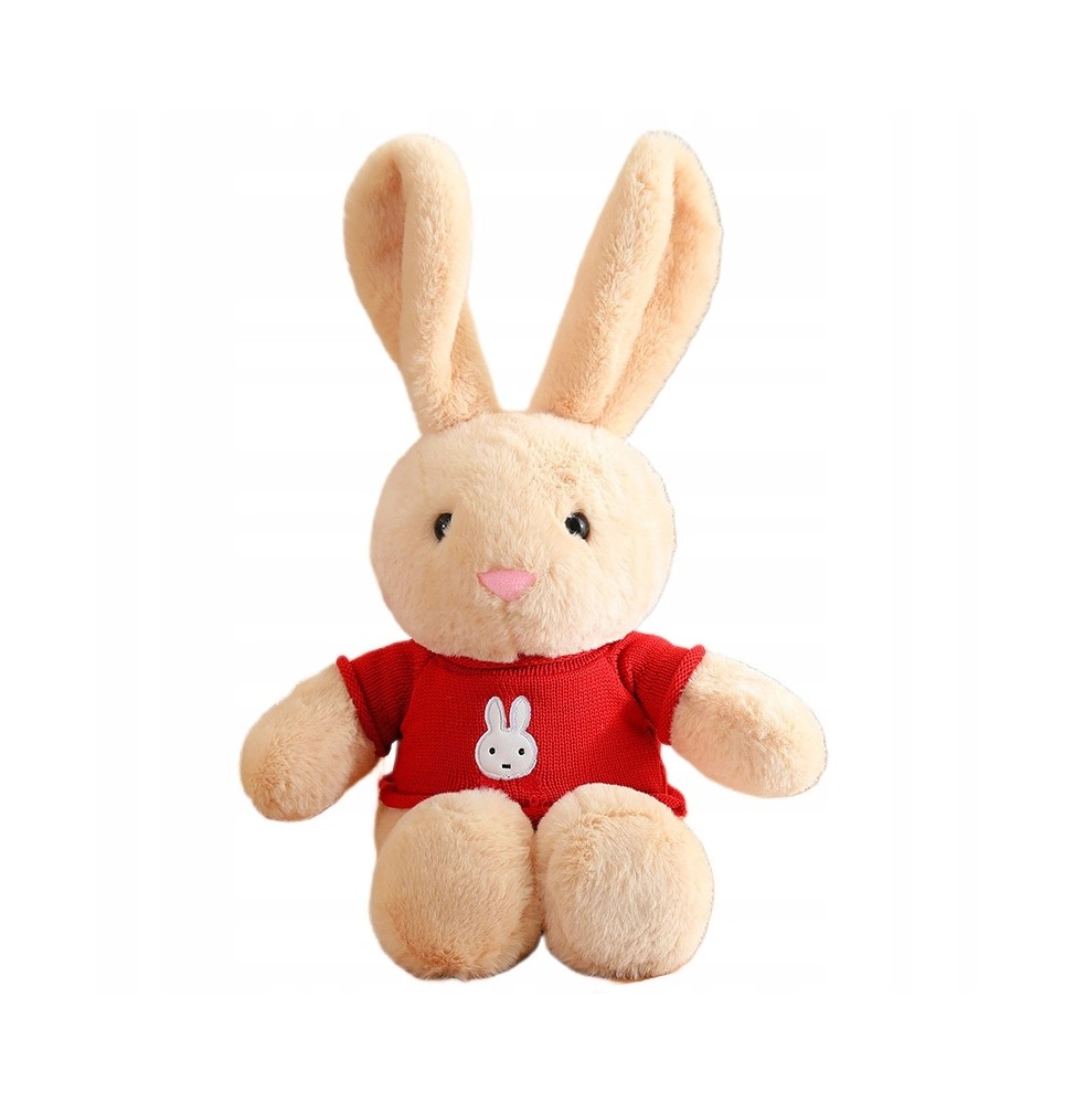 Beige Bunny with Sweater 40 cm - Plush Toy