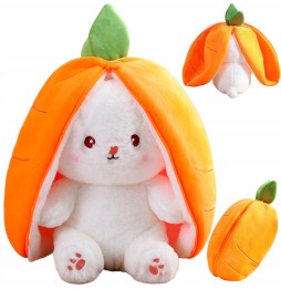 Large Strawberry Bunny Plush Toy 50 cm