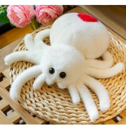 White 22 cm Tarantula Plush Spider