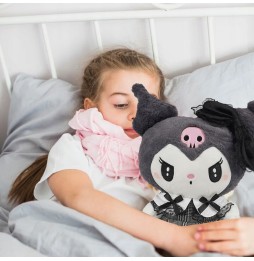 Kuromi Hello Kitty pluszowa maskotka 35 cm czarna