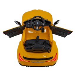 BMW M4 Yellow Ride-On Car for Kids