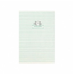 Small Notebook - Cats - feline fine, green