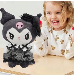 Kuromi Hello Kitty pluszowa maskotka 35 cm czarna