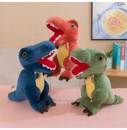 Maskotka T-Rex niebieski 40 cm - zabawka dla dzieci