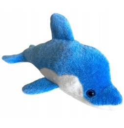 Blue Plush Dolphin for Children