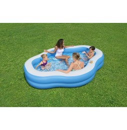 BESTWAY Inflatable Pool with Window and Seats