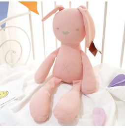 Rabbit Plush Toy in Powder Pink 35cm