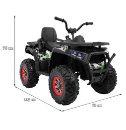 Quad ATV Desert Moro - vehicul pentru copii