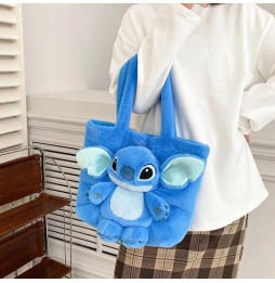 Geantă pufoasă Stitch pentru copii