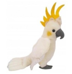 White Cockatoo Plush Toy 22 cm by Beppe