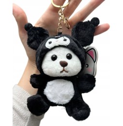 Kuromi Plush Bear Keychain 15 cm