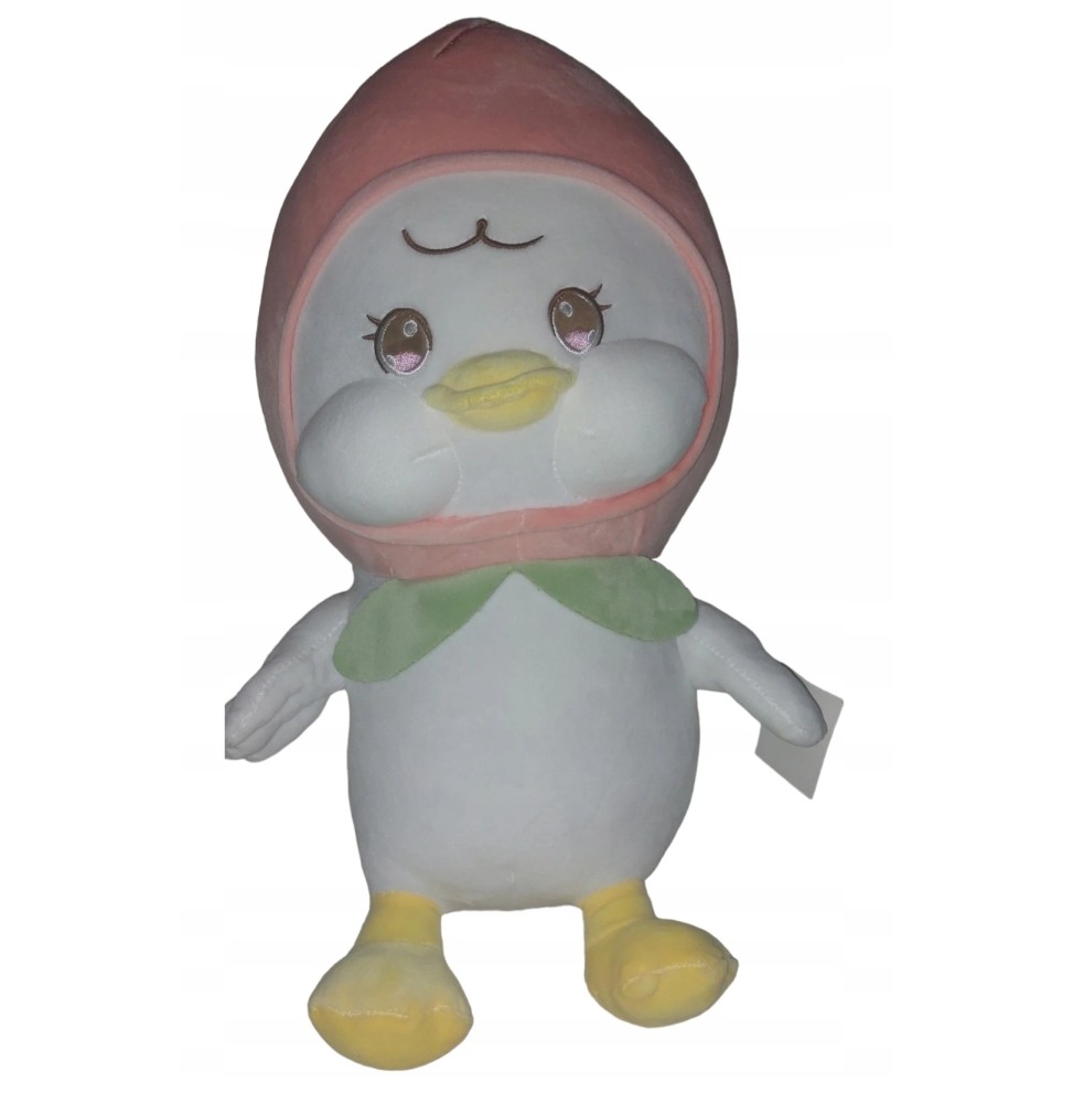 Peach Duck Plush Toy 40 cm