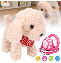 Interactive Plush Dog with Remote