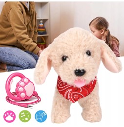 Interactive Plush Dog with Remote