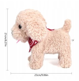 Interactive Plush Dog with Remote