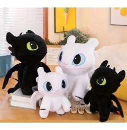 White Fury Plush 30 cm from How to Train Your Dragon