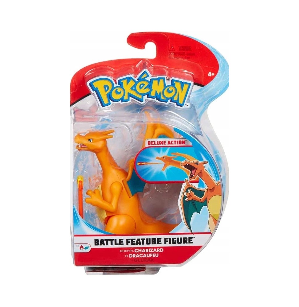 Charizard Pokemon Figure with Attack Feature