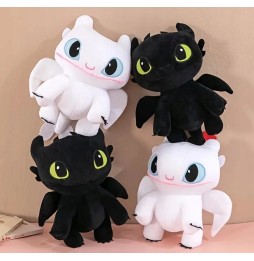 White Fury Plush 30 cm from How to Train Your Dragon