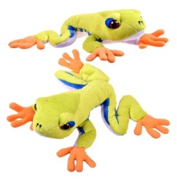 20 cm Green Tree Frog Plush Toy