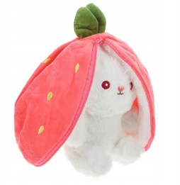 Rabbit Plush Toy in Strawberry 35 cm