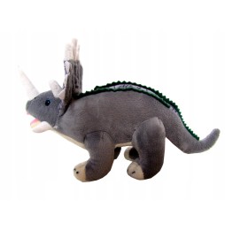 Masca Triceratops din pluș Beppe 15 cm