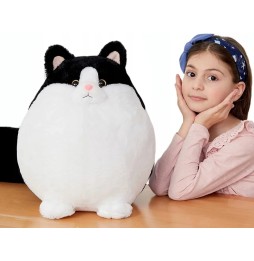 Pluszowy kotek poduszka zabawka 30 cm