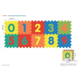 Number Puzzle Mat for Kids 10m+ EVA Foam