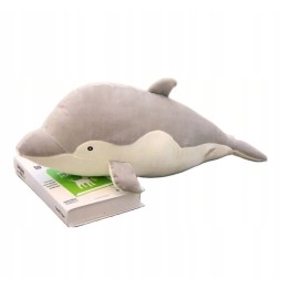 Delfin gri plusz XXL 90 cm