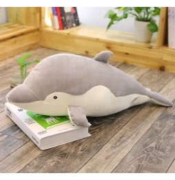 Delfin gri plusz XXL 90 cm