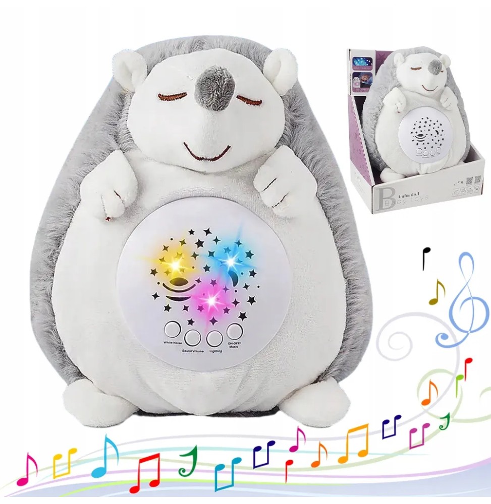 Hedgehog Toy for Kids with Music and Lights