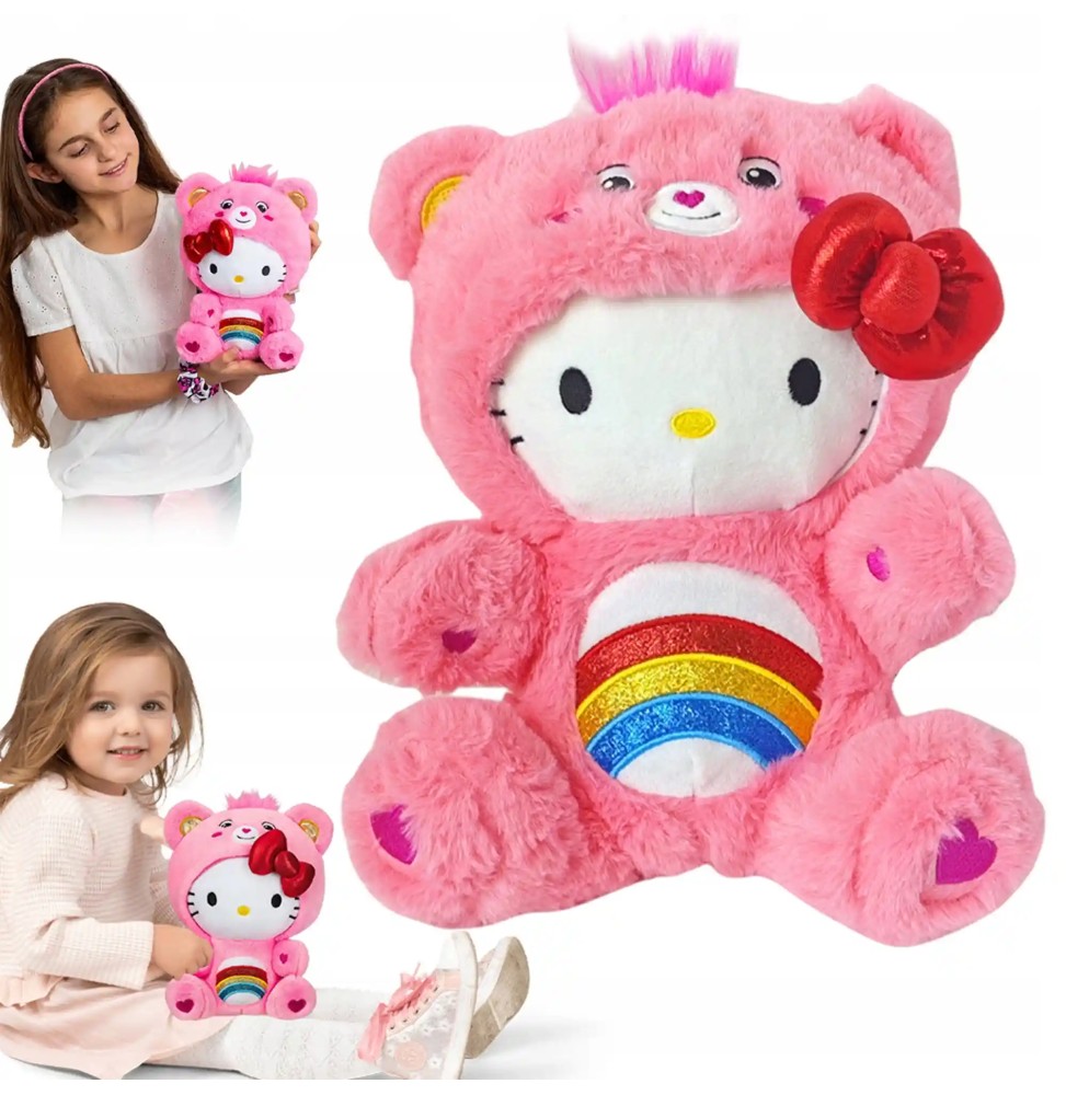 Hello Kitty pluș 30 cm cu fundiță