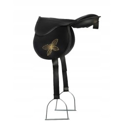 Black Hobby Horse Saddle