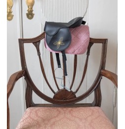 Black Hobby Horse Saddle