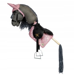 Black Hobby Horse Saddle