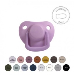 Filibabba Pacifiers 2 pcs 0m+ Light Lavender - Safe for Kids