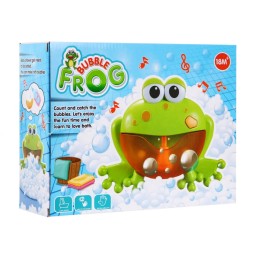 Frog Bath Toy for Kids 18m+ with Bubbles and Melodies