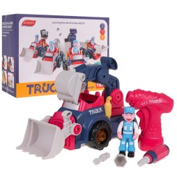 Disassemblable Excavator for Kids