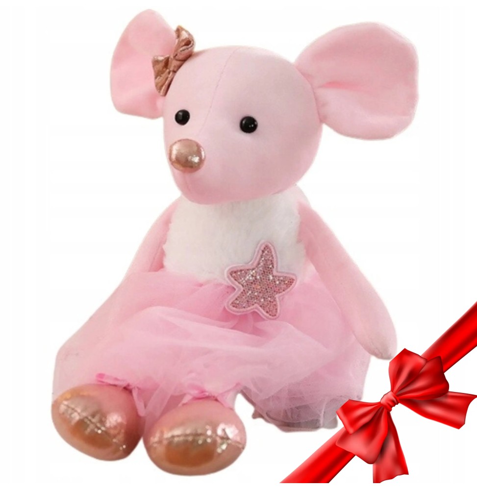 Plush Ballerina Mouse 40 cm