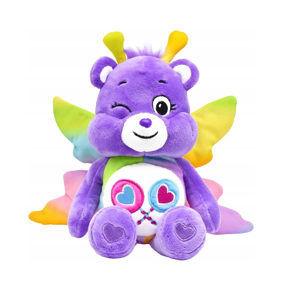 Care Bears Wesoły Fioletowy Miś Butterfly 23 cm