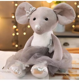 Plush Ballerina Mouse 40 cm