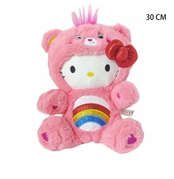 Hello Kitty Plush Cat 30cm Rainbow