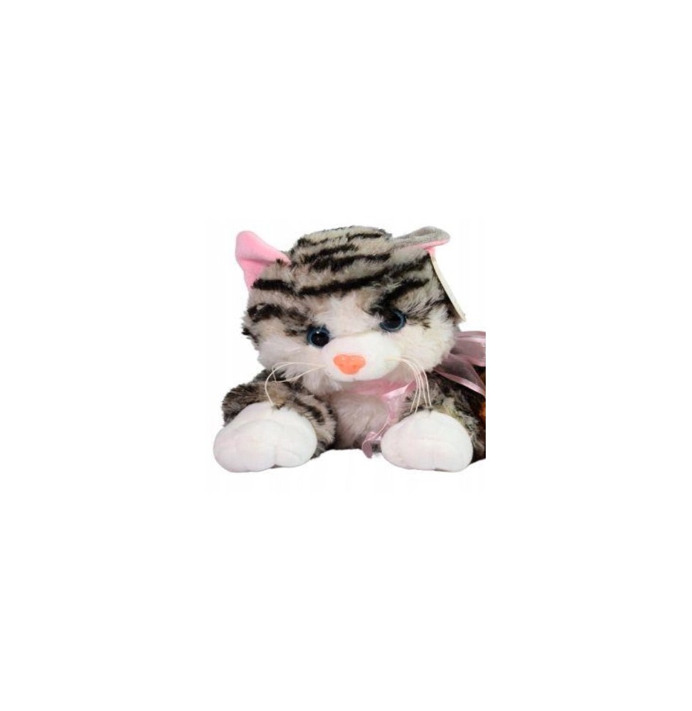 Striped Cat Plush Toy 36 cm